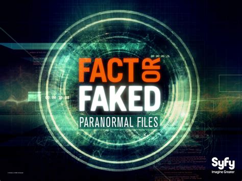 watch paranormal files fact or faked|Fact or Faked: Paranormal Files: Season 1 .